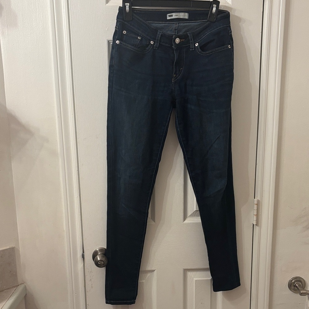 Levi's Dark Indigo Skinny Jeggings